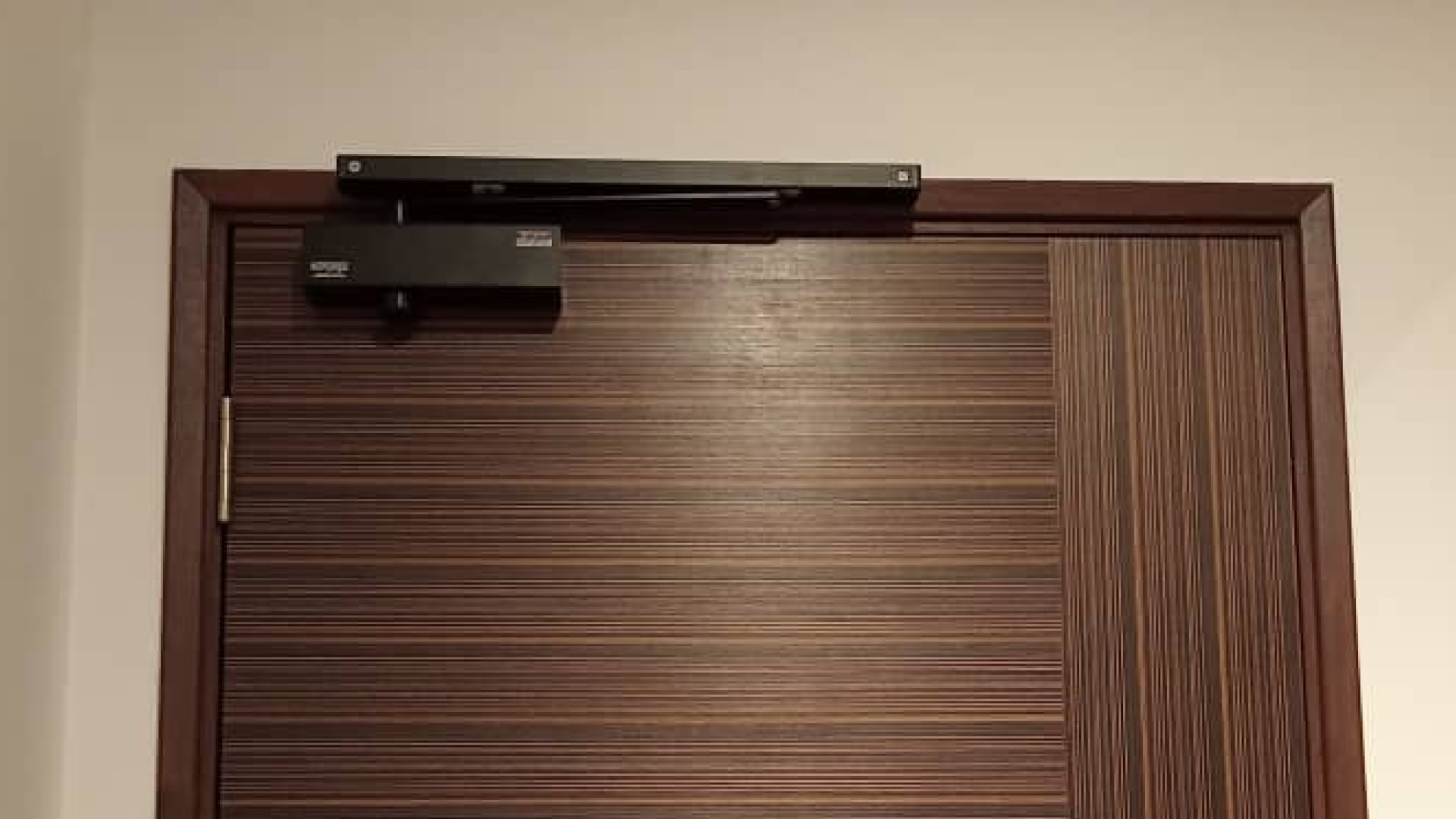 Door Closer with Slide Arm (Matt Black)